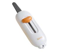 Pack/Mail Cutter Tool - OpenBust Compact | Portable Device for Cutting Cardboard | Key Ring with Retractable Safety for Desks, Storage, Handling