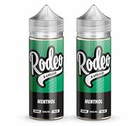 Pack - Menthol E Liquid Twin 2 x 100ml 70/30 0mg Flavoured 120ml 200ml