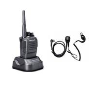 Pack Midland G15 Pro + Micro-headset Unlicensed, robust and waterproof walkie-talkie, ideal for off-road activities with interchangeable hook earpiece
