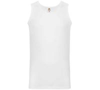 Fruit of the Loom Valueweight 61-098-0 Men’s Athletic Vest, Tank Top - White - Large