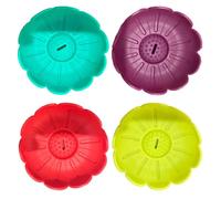 Pack Of 1/4 Nondrip Silicone Ice Creams Stick Holders For Toddler Spill Proof Popsicles Grip With Ergonomic Texture Ice Popsicles Drip Protectors