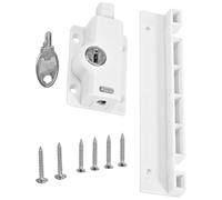 Pack of 1 Adjustable Window Restrictors with Portable Designs High Strength for Home Security and Ventilation Control Window Restrictors