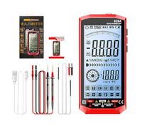 Pack of 1 Auto Ranging Advanced Digital Multimeter with Large Backlit Display and Rechargeable Battery for Professional Electrical Testing Burn Proof