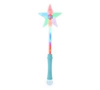 Pack of 1 Blue Light Up LED Wand Star Light Flashing Wand Fairy Light Princess Toys Premium Magic Wand Kids Light Up Star Wand Ideal Party Favours Princess Parties Toy Wand Disco Ball Light Up Wand
