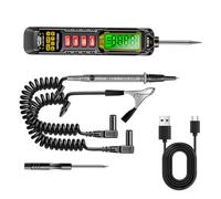 Pack of 1 Compact Plan Analytical Tool for Electrical Circuit Testing in Automobiles Generators Trailers Intelligent Tester