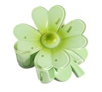 Pack of 1 Four Leaf Clover Hair Clips Women, Hawaiian Claw Clip, Non-Slip Hair Clip, Hair Jaw Clips, Strong Hold, Claw Clips, Hair Styling Accessories, Party, Beach, Pool, Holiday, Green