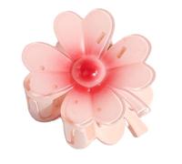 Pack of 1 Four Leaf Clover Hair Clips Women, Hawaiian Claw Clip, Non-Slip Hair Clip, Hair Jaw Clips, Strong Hold, Claw Clips, Hair Styling Accessories, Party, Beach, Pool, Holiday, Pink