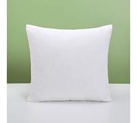 Pack Of 1 Hypoallergenic Duck Feather Cushion Insert 40cm x 40cm (16"x 16") - Double Stitched Seams - Bed & Sofa Cushion with Duck Feather & Down Filling (pack of 1,16" x 16" | 40cm x 40cm))