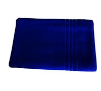 Pack of 1 Large Jumbo Bath Sheet 100% Egyptian Combed Cotton Big Beautiful Extra Large Bath Sheet Towels 100x200 cm (BLUE)