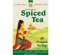 (Pack of 1) Palanquin Spiced Tea 40 Tea Bag, Spiced Tea Bags, Masala Chai Tea Bags, Tea Masala Powder, Organic Spiced Tea
