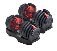 (Pack of 1 Pc) Alivio 10-in-1 Adjustable Dumbbell 24kg