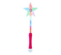 Pack of 1 Pink Light Up LED Wand Star Light Flashing Wand Fairy Light Princess Toys Premium Magic Wand Kids Light Up Star Wand Ideal Party Favours Princess Parties Toy Wand Disco Ball Light Up Wand