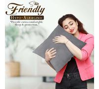 (Pack of 1, Plain Silver Cushions) Velvet Cushion Covers Soft Luxury Embossed Stripe Quilted Cushions Pack of 1,2 & 4