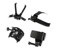 Pack of 1 Set Global Action Camera Addons Package Direct Current Star Chain for Wide Extent Sports Applications Chest Strap Mount
