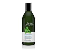 Pack of 1 x Avalon Organics Bath and Shower Gel Peppermint - 12 fl oz