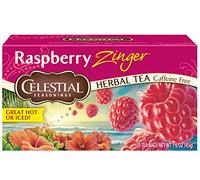 Pack of 1 x Celestial Seasonings Herbal Tea - Raspberry Zinger - 20 Bags