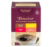 Pack of 1 x Teeccino Mediterranean Herbal Coffee - Mocha - Medium Roast - Caffeine Free - 11 oz
