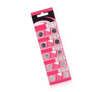 Pack Of 10/20pcs AG12 LR43 Button Batteries AG12 LR43 Alkaline Coin Cells For Watches Small Electronics Long Lifespans