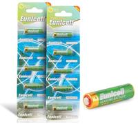 Pack of 10-27A L828 Eunicell 12V Alkaline Batteries - Suitable for use in LED lights, Digital Voice Recorders, Toys, Blood Glucose, Cholesterol Testing, Meters, Toys