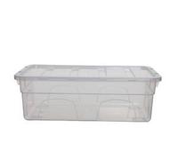 Pack Of 10 - 33cm / 5 Litre Plastic Storage / Container Box's (Made In The U.K)
