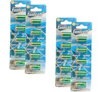 Pack of 10-4LR44/4AG13 Eunicell 6V Alkaline Batteries - Suitable for use in LED lights, Digital Voice Recorders, Toys, Blood Glucose, Cholesterol Testing, Meters, Toys