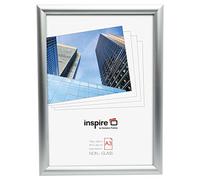 Pack of 10 A3 SNAPFRAMES - 25mm Profile Silver Anodised Snap Frame - Poster Display Qty 10. Code APF3 x 10