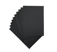 Pack of 10 A4 Black Coloured EVA Foam Sheets
