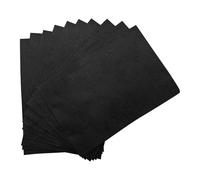 Pack of 10 A4 Black Coloured Felt 180gsm Sheets