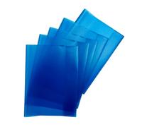 Pack of 10 A4 Frosted Blue Exercise Book Covers