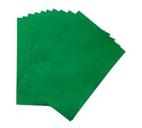 Pack of 10 A4 Green Coloured Felt 180gsm Sheets