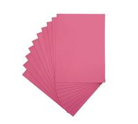 Pack of 10 A4 Pink Coloured EVA Foam Sheets