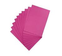 Pack of 10 A5 Hot Pink Coloured Eva Foam Sheets