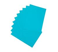 Pack of 10 A5 Turquoise Coloured EVA Foam Sheets