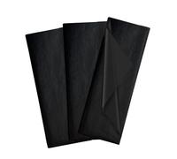 Pack of 10 Black Acid Free 50 x 70cm Tissue Paper Sheets