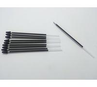 Pack of 10 Black Ink Ballpoint Pen Refills by Janrax