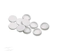 Pack of 10 British General - Nexus - Spare Screw Caps for Mains Wall Outlet Sockets