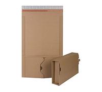 Pack of 10 Brown Book Wrap B Flute (251 x 165 x 60mm)