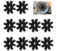 Pack of 10 Car Steering Column Coupling, Gears 563152K000FFF, Flexible Plastic Socket for Steering, Replacement Gear Intermediate Lever, Repair Part to Reduce Backlash and Vibration in Steering System