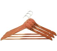 [Pack of 10] Cathcart Elliot 100% Cedar Wood Coat Shirt Dress Hangers 45cm x23cm x12mm