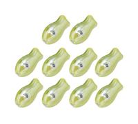 Pack of 10 Ceramic Fish Charm Colorful Handmade Spacer Beads for Handmade Bracelets Jewelry Making Accessories Fish Beads Supplies