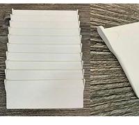 PACK OF 10 CHAINLESS BOTTOM WEIGHTS FOR VERTICAL BLINDS - 89MM/3.5 INCH