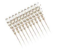 Pack of 10 Christmas Tree Decorative Stems Artificial Plant Branch Bouquet Decorative Holiday Vase Filler