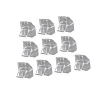 Pack Of 10 Clear Bird Food Dispensers Feeding Box Easy Hanging Cage Bird Feeder For Small Birds And Parrots