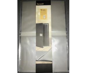 Pack of 10 Clear Plastic Pockets Securit Inserts A4 or A5 Double Pockets (4 Viewing Sides) Suitable for Menu Covers Bars, Restaurants, cafe's and Hotels - Wipe Clean Menu (A4-210 x 297mm)