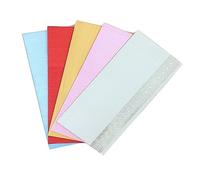 Pack of 10 Colours Randomly Picked Colourful Designer Shagun Lifafa/Money Gift Envelope for Gifting Money on Any Occasion Shagun Envelopes (Design 15)