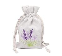 Pack Of 10 Cotton And Linen Drawstring Bags Lavenders Bags For Jewelry Wedding Spices Storage
