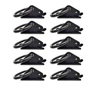 Pack Of 10 E Track Fasteners Spring Loaded Mechanism Fast Release Cargo Anchors Suitable For Vehicles Trucking Equipment Heavy Duty E Track Clips