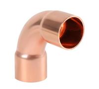 (Pack of 10) EFIELD 3/4" C X C Long Turn Copper 90-Degree Elbow, LF Copper Plumbing Fittings with Sweat Solder Connection