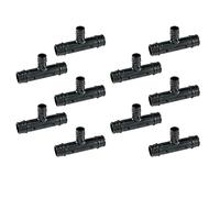 (Pack of 10) EFIELD Poly (PPSU) Pex-A Expansion Fitting 3/4" X3/4" X 1/2" Reducing Tee For Pex A Tubing/Pipe Only, ASTM F1960, Lead Free