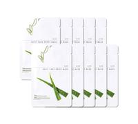 [Pack of 10] EUNYUL Daily Care Facial Sheet Mask Pack ALOEx10pcs Korean Skincare Hydrating & Nourishing & Natural Ingredients for All Skin Types
